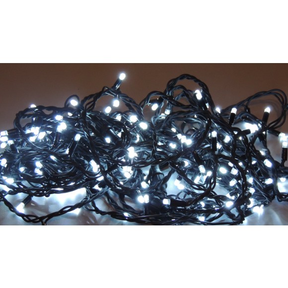 LED vánoční řetěz DRL200/4 délka 20 m, IP44 pro venkovní i vnitřní použití