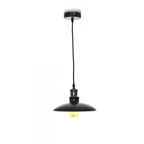 LEDKO 00350 závěsné stropní svítidlo 1x40W|E27 - černé
