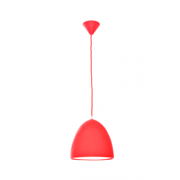 LEDKO 00399 závěsné stropní svítidlo 1x40W|E27 - červené