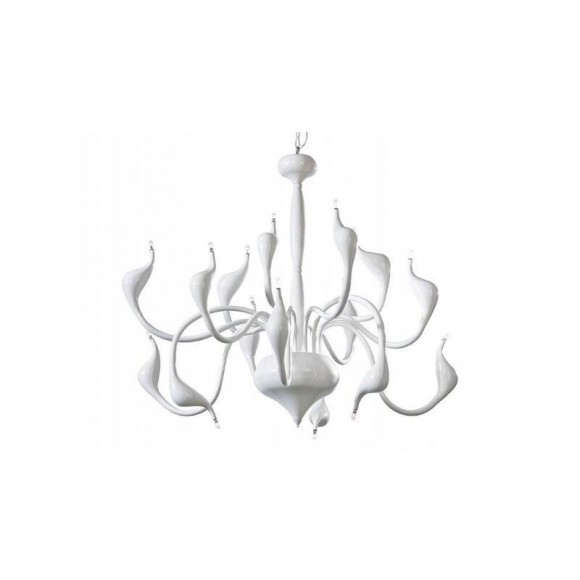 Azzardo AZ0172 závěsné stropní svítidlo Snake 2 15x10W | G4 | IP20 - bílá