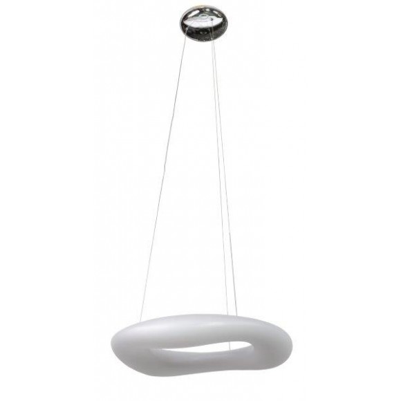Azzardo AZ2675 LED závěsné stropní svítidlo Donut Pendant 91 1x216W | 18360lm | 2700-6000K | IP20 | CCT - dálkové ovládání, stmívatelné, bílá