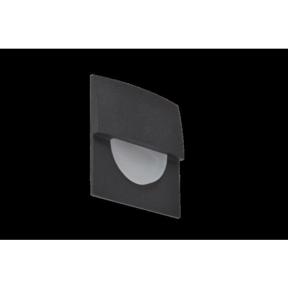 Azzardo AZ2768 LED nástěnné orientační svítidlo Sane Fl 60 1x2W | 170lm | 3000K | IP20 - černá