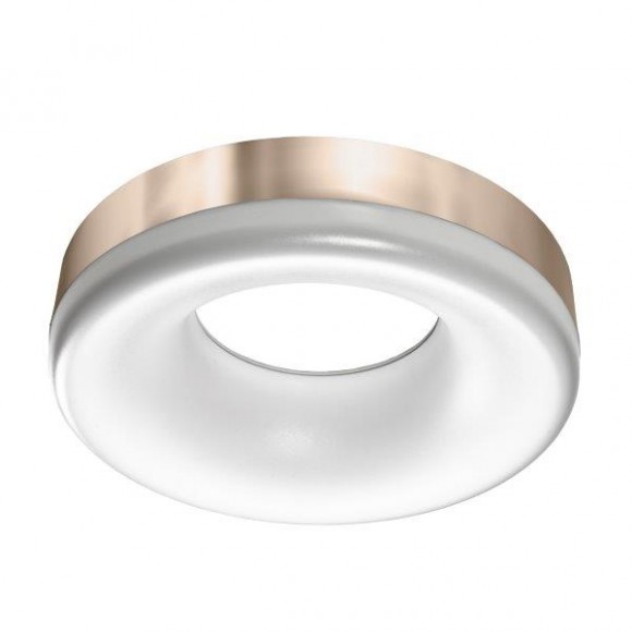 Azzardo AZ2946 LED stropní svítidlo Ring 1x18W | 1530lm | 3000K | IP20 - nerez