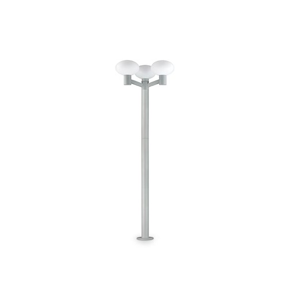 Ideal Lux 147406 venkovní lampa Armony 3x60W|E27|IP44 - šedá