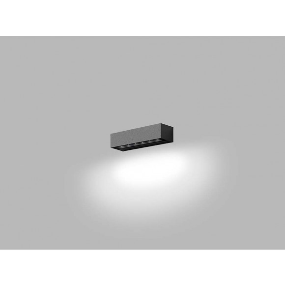 LED2 5131834 LED venkovní nástěnné svítidlo Beno 1x7W | 600lm | 3000K | IP65 - antracit