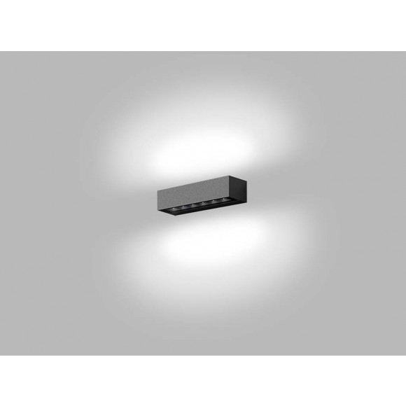 LED2 5131434 LED venkovní nástenné svítidlo Beno 2x6W | 1000lm | 3000K | IP65 - antracit