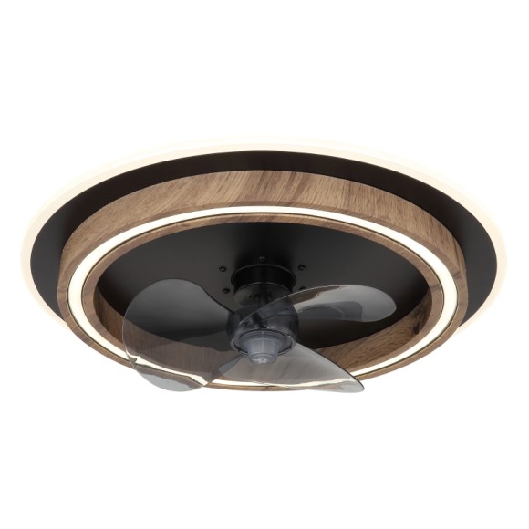Globo BOZAN 03655 LED ventilátor s osvětlením | 32W LED | 1200lm
