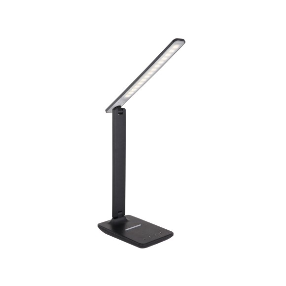 Globo 58400S LED stolní svítidlo Bulla 1x6W | 350lm | 3000-4500-6000K - stmívatelná, USB, dotykový spínač, černá