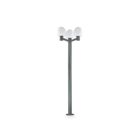 Ideal Lux 136110 venkovní lampa Concerto 3x60W|E27|IP44 - černá