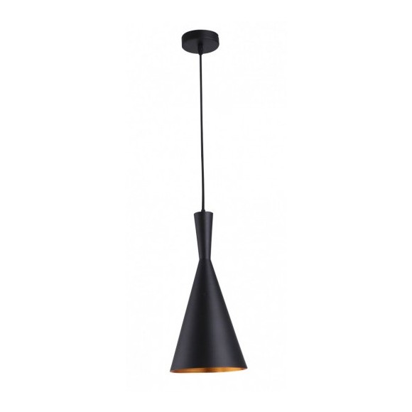 Závěsné stropní svítidlo - lustr LEDKO 1x40W E27 - černá