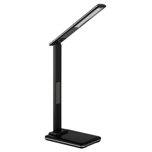 Globo 58484 LED stolní lampička DARNELL | 5W integrovaný LED zdroj | 200lm | 3000/4500/6500K | s vypínačem | černá