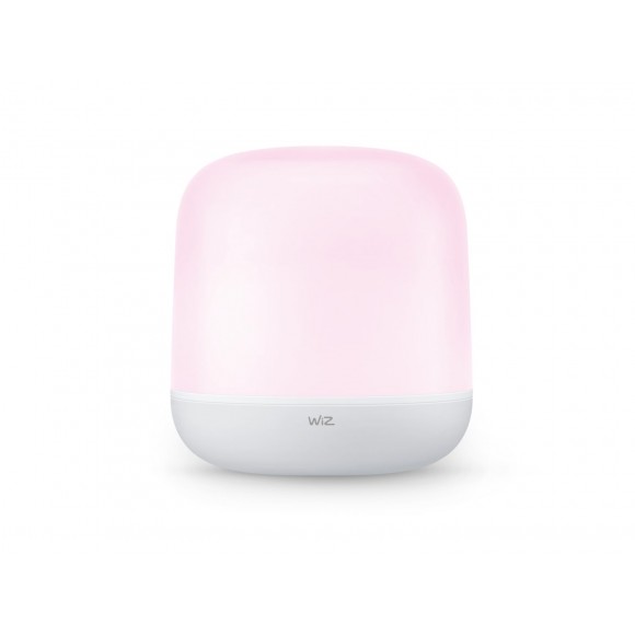 WiZ Portable 8719514551718 LED stolní svítidlo Hero 1x9W | 620lm | 2200-6500K - RGB, stmívatelné, Bluetooth, bílá