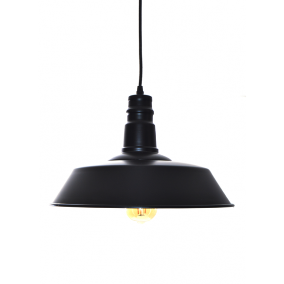 LEDKO 00348 závěsné stropní svítidlo 1x40W|E27 - černé
