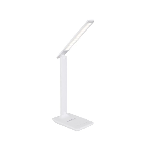 Globo 58400W LED stolní svítidlo Bulla 1x6W | 350lm | 3000-4500-6000K - stmívatelná, USB, dotykový spínač, bílá