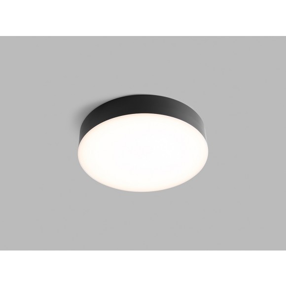 LED2 5200154 LED venkovní stropní svítidlo Drum s pohybovým čidlem 1x21W | 1680lm | 3000K/4000K/6500K - antracit
