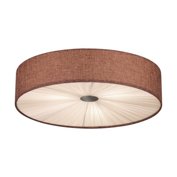 Eglo 39445 stropní svítidlo Fungino 3x60W | E27 - hnědá