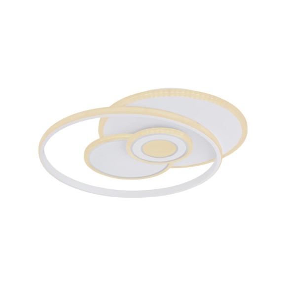 Globo 48442-50 LED stropní svítidlo Roderick 1x50W | 3600lm | 3000-6000K - stmívatelné, paměťová funkce, noční režim, dálkové ovládání, opál, bílá