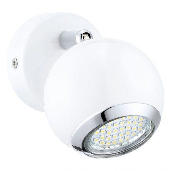Eglo 31001 LED nástěnné svítidlo Bimeda 1x3W | GU10 | 240lm | 3000K - bílá