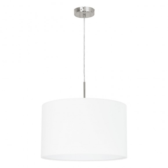 Eglo 31571 závěsné stropní svítidlo Paster 1x60W | E27 - bílá