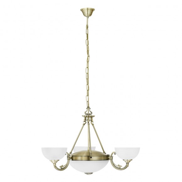 Eglo 82748 závěsné stropní svítidlo Savoy 3x40W+2x60W | E14+E27 - bronz