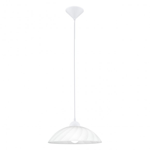 Eglo 82785 závěsné stropní svítidlo Vetro 1x60W | E27 - bílá