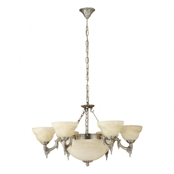 Eglo 85858 závěsné stropní svítidlo Marbella 9x60W | E14 - bronz