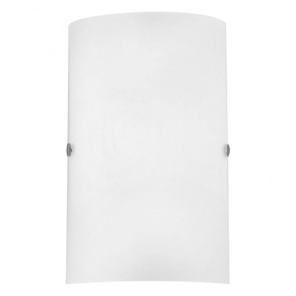 Eglo 85979 nástěnné svítidlo Troy 3 1x60W | E14 - matný nikl, bílá