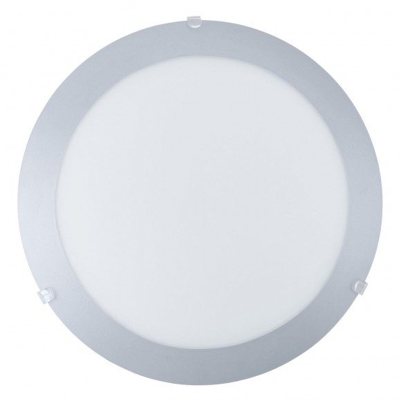 Eglo 89248 stropní svítidlo Mars 1 1x60W | E27 - bílá, stříbrná