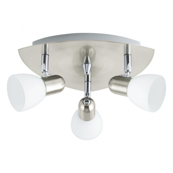 Eglo 90986 přisazené stropní svítidlo Enea 3x40W | E14 - matný nikl