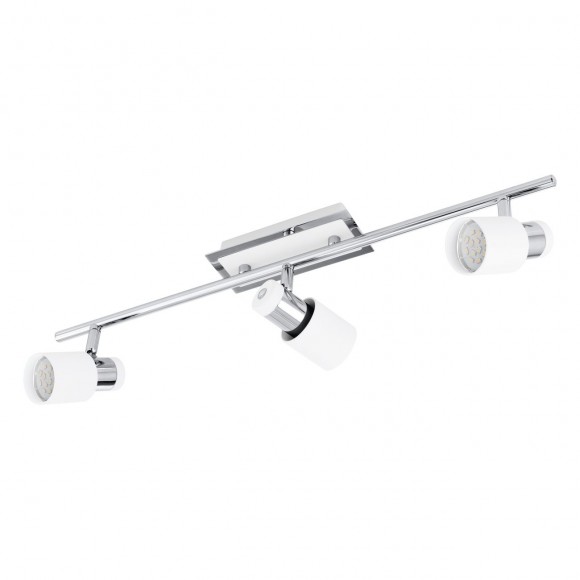 Eglo 92086 přisazené bodové svítidlo Davida 3x5W | GU10 - chrom, bílá