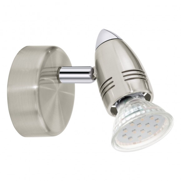 Eglo 92641 LED nástěnné svítidlo Magnum 1x3W | 240lm | 3000K - nikl