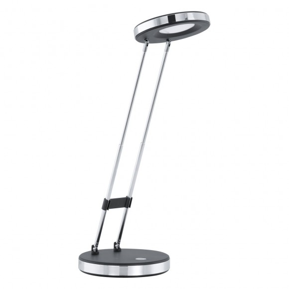 Eglo 93076 LED stolní svítidlo Gexo 1x3W | 250lm | 3000K - chrom, černá
