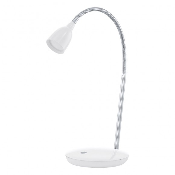 Eglo 93078 LED stolní svítidlo Durengo 1x3W | 180lm | 3000K - chrom, bílá