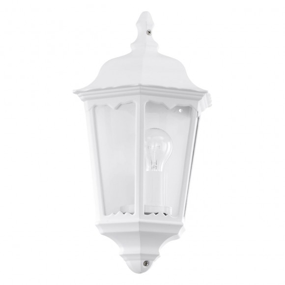 Eglo 93448 venkovní ​​nástěnné svítidlo Navedo 1x60W | E27 | IP44 - bílá