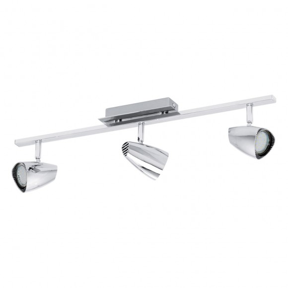 Eglo 93674 LED přisazené bodové svítidlo Corbero 3x3W | GU10 | 720lm | 3000K - chrom