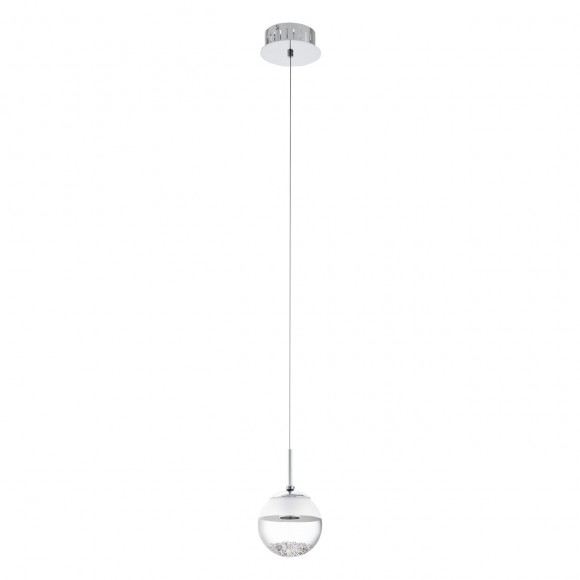 Eglo 93708 LED závěsné stropní svítidlo Montefio 1 1x5W | 480lm | 3000K - chrom