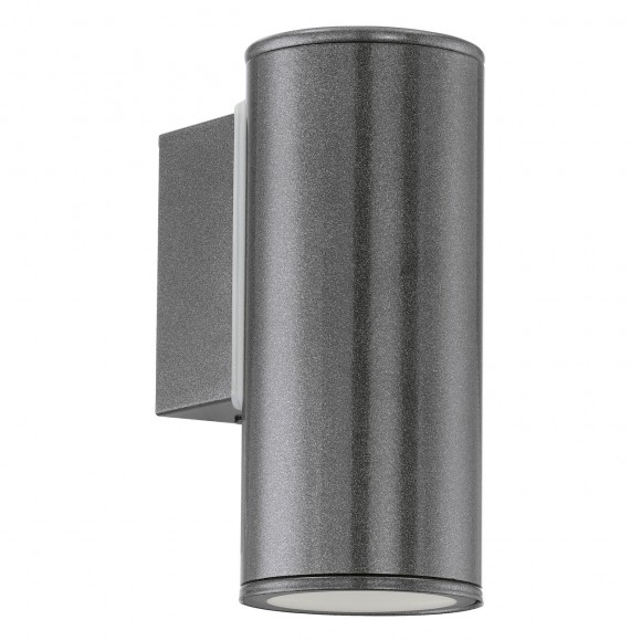Eglo 94102 LED venkovní nástěnné svítidlo Riga 1x3W | 200lm | 3000K | IP44 - antracit