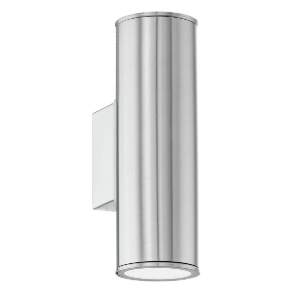 Eglo 94107 LED venkovní nástěnné svítidlo Riga 2x3W | 400lm | 3000K | IP44 - nerez