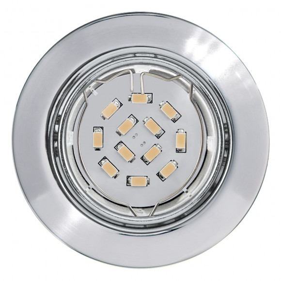 Eglo 94241 LED zápustné bodové svítidlo Peneto 1x5W | GU10 | 400lm | 3000K - chrom