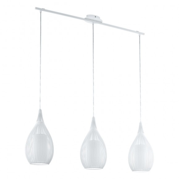 Eglo 94388 závěsné svítidlo Razoni 3x60W | E27 - bílá
