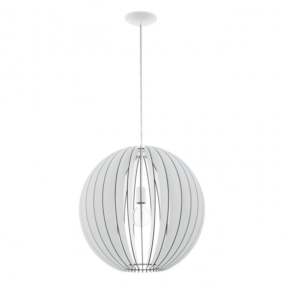 Eglo 94439 závěsné svítidlo Cossano 1x60W | E27 - bílá