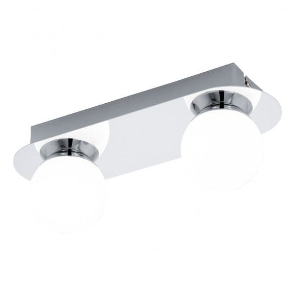 Eglo 94627 LED přisazené bodové svítidlo Mosiano 2x3,3W | 680lm | 3000K - chrom, bílá