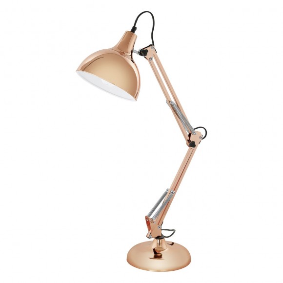 Eglo 94704 stolní svítidlo Borgillio 1x60W | E27 - měď