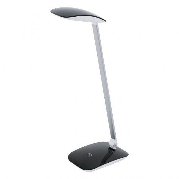Eglo 95696 LED stolní svítidlo Cajero 1x4,5W | 550lm | 4000K - dotykový spínač, černá