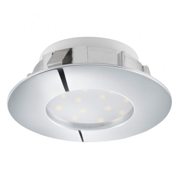 Eglo 95818 LED zápustné bodové svítidlo Pineda 1x6W | 500lm | 3000K - chrom