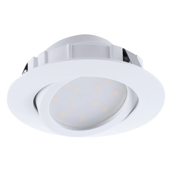Eglo 95847 LED zápustné bodové svítidlo Pineda 1x6W | 500lm | 3000K - bílá