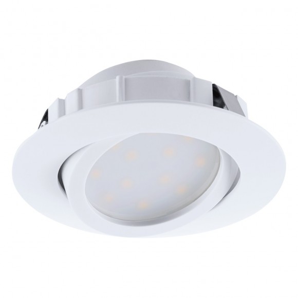 Eglo 95854 LED zápustné bodové svítidlo Pineda 1x6W | 500lm | 3000K - bílá