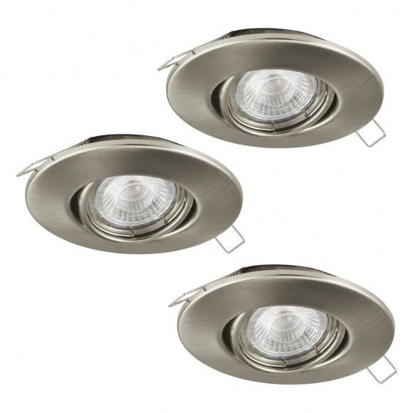 Eglo 95899 PENETO 1 Zápustné svítidlo set 3ks 3xGU10