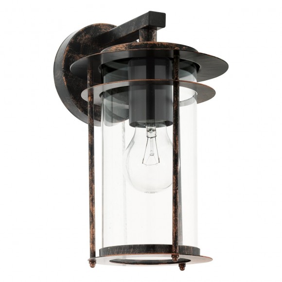 Eglo 96241 venkovní nástěnné ​​svítidlo Valdet 1x60W | E27 | IP44 - černá