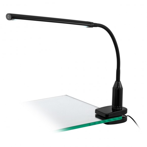 Eglo 96437 LED stolní svítidlo s klipem Laroa 1x4,5W | 550lm | 4000K - černá